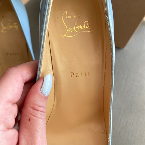 Authentic Christian Louboutin Pigalle 38.5 - Picture 10 of 12